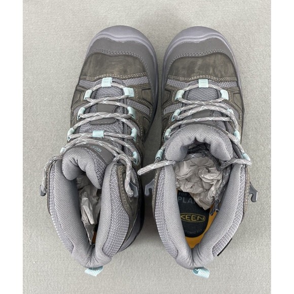 Keen Women's Size 7 Circadia Mid Hiking Boots -Waterproof, Leather - Picture 9 of 9